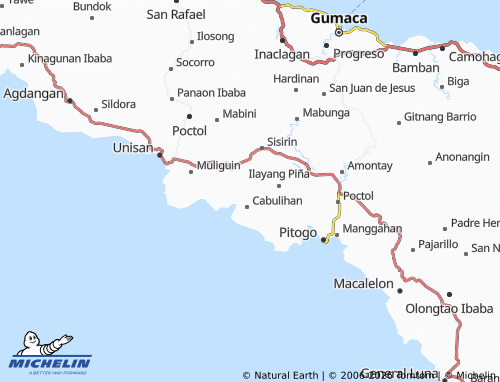 Mappa MICHELIN San Roque - ViaMichelin