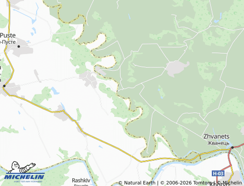 MICHELIN Zavallia map - ViaMichelin