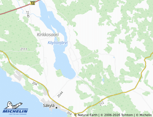 MICHELIN-Landkarte Karhia - ViaMichelin
