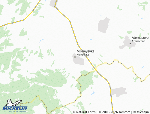 MICHELIN-Landkarte Mikheyevka - ViaMichelin