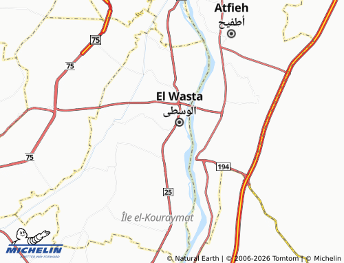 Mappa MICHELIN al-Maslawb - ViaMichelin