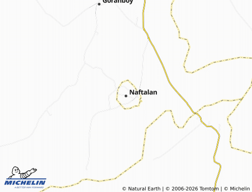MICHELIN-Landkarte Naftalan - ViaMichelin