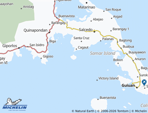 MICHELIN Maliwaliw map - ViaMichelin