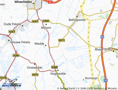 Mapa MICHELIN Vriescheloo - ViaMichelin