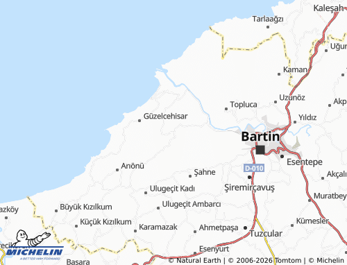 MICHELIN Saraylı map - ViaMichelin