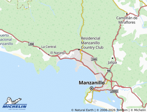 Mapa MICHELIN Abelardo Luján Rodríguez - ViaMichelin