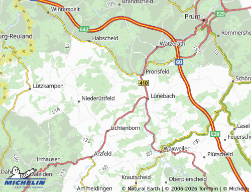 MICHELIN Strickscheid map - ViaMichelin