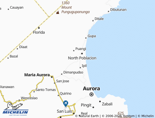 MICHELIN Sapangkawayan map - ViaMichelin