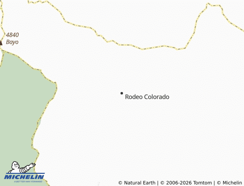 Mappa MICHELIN Rodeo Colorado - ViaMichelin