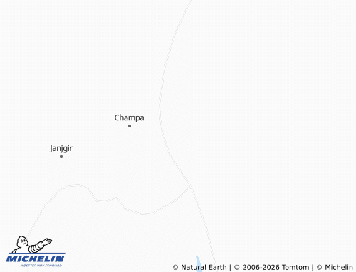 MICHELIN Kasmanda map - ViaMichelin