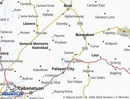 MICHELIN Balaring map - ViaMichelin