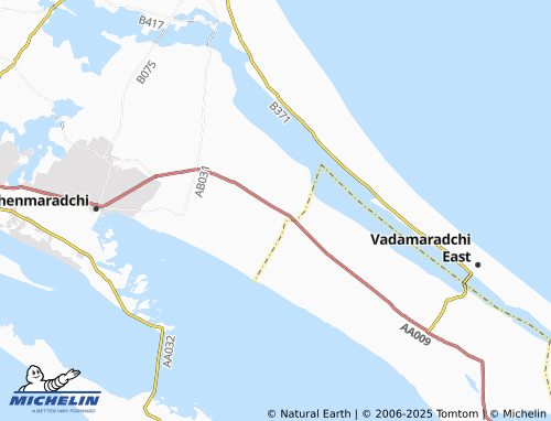MICHELIN Karampaham map - ViaMichelin