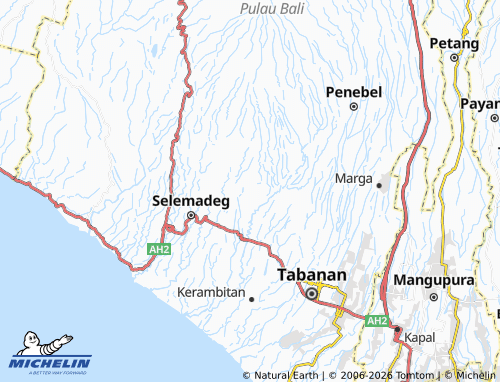 Mapa MICHELIN Gadungan - ViaMichelin