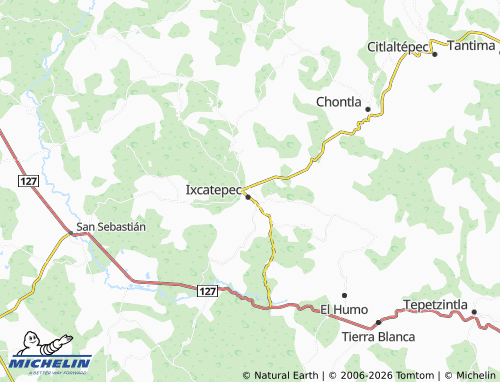 Mapa MICHELIN Segunda Sección - ViaMichelin