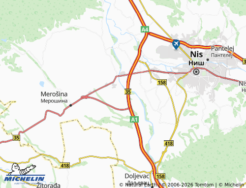 Mapa MICHELIN Mramorsko Brdo - ViaMichelin