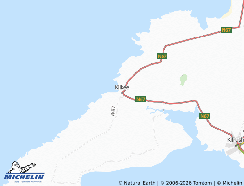 Mapa MICHELIN Kilkee - ViaMichelin