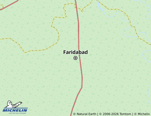MICHELIN Faridabad map - ViaMichelin