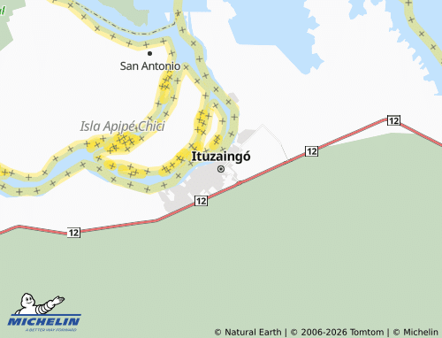 MICHELIN-Landkarte Ituzaingó - ViaMichelin