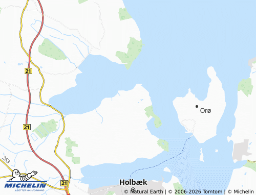 Mappa MICHELIN Kisserup Strand - ViaMichelin