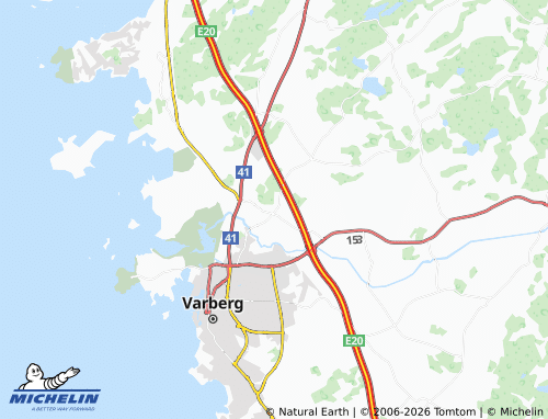 MICHELIN Trönninge map - ViaMichelin