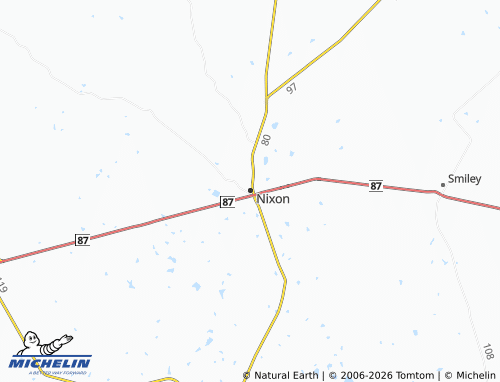 Mappa MICHELIN Nixon - ViaMichelin