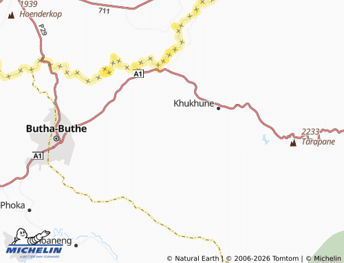 MICHELIN Ha Sebophe map - ViaMichelin