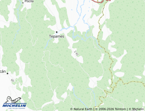 Mapa MICHELIN Tinajas - ViaMichelin
