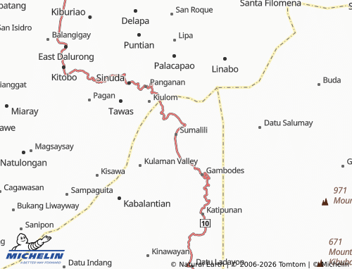 MICHELIN Sumalili map - ViaMichelin
