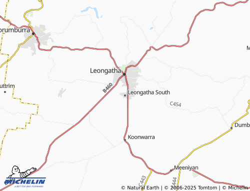 MICHELIN Leongatha South map - ViaMichelin
