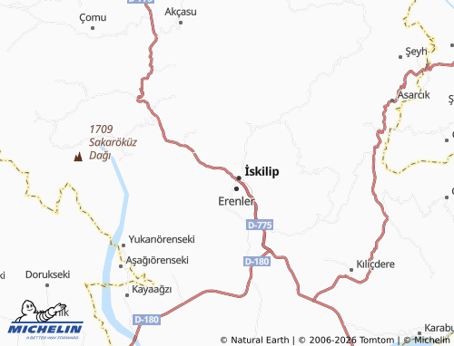 Mappa MICHELIN Mutaflar - ViaMichelin
