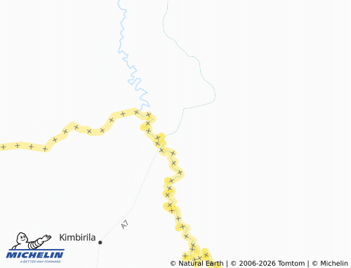 MICHELIN Manankoro map - ViaMichelin