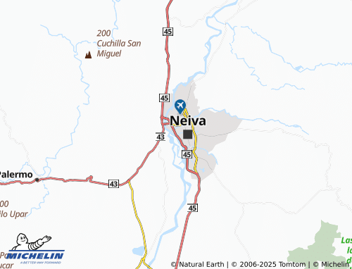 MICHELIN Caracolí map - ViaMichelin