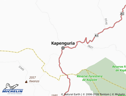 Mappa MICHELIN Kapenguria - ViaMichelin
