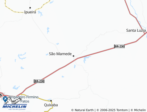 MICHELIN São Mamede map - ViaMichelin