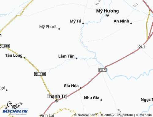 Mapa MICHELIN Lâm Tân - ViaMichelin