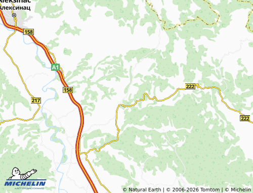 Carte MICHELIN Paligrace - ViaMichelin