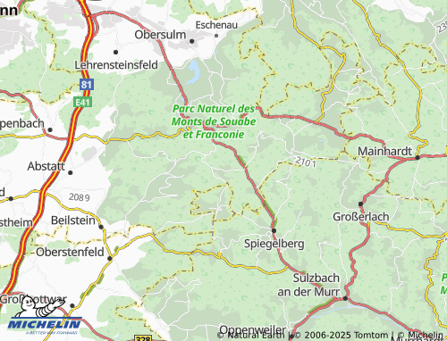 MICHELIN-Landkarte Stocksberg - ViaMichelin