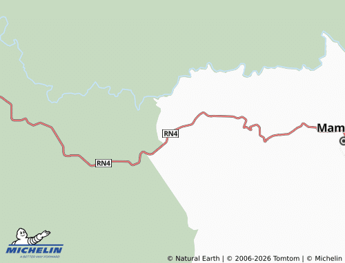 Mappa MICHELIN Banana - ViaMichelin