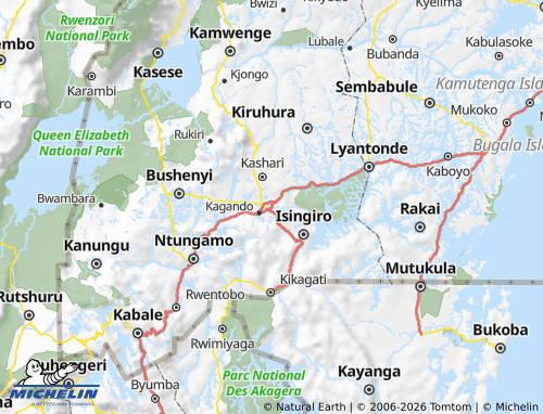 Mapa MICHELIN Western - ViaMichelin