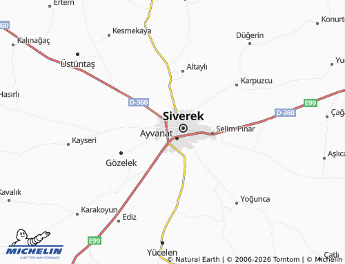 Mappa MICHELIN Haliliye - ViaMichelin