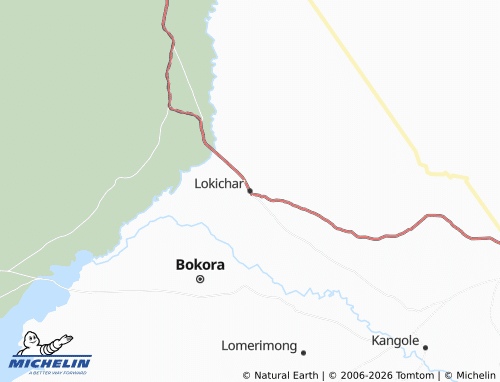 Carte MICHELIN Lokichar - ViaMichelin