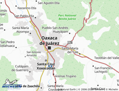 Carte MICHELIN Nueva Santa Lucía - ViaMichelin