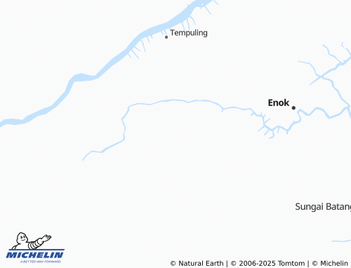 MICHELIN Sungai Rukam map - ViaMichelin