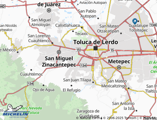 Mappa MICHELIN San Buenaventura - ViaMichelin