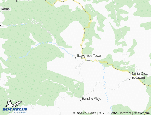 MICHELIN Jicayán de Tovar map - ViaMichelin