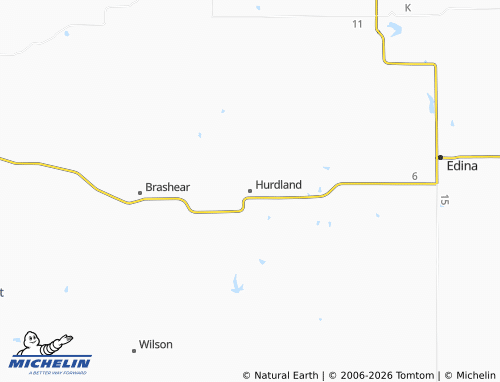 Mapa MICHELIN Hurdland - ViaMichelin