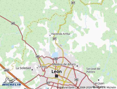 Mappa MICHELIN San Gabriel - ViaMichelin