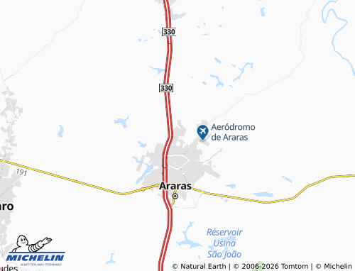 Mapa MICHELIN Parque das Árvores - ViaMichelin