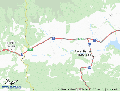 MICHELIN Tarnicheni map - ViaMichelin