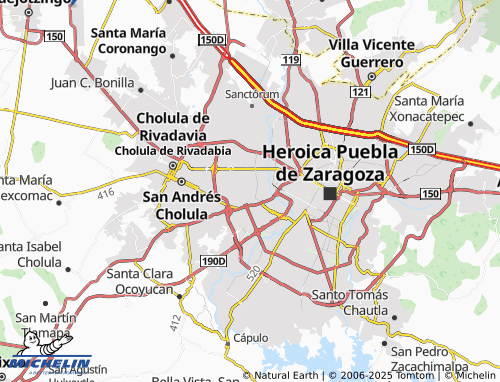 MICHELIN Privada 6 map - ViaMichelin